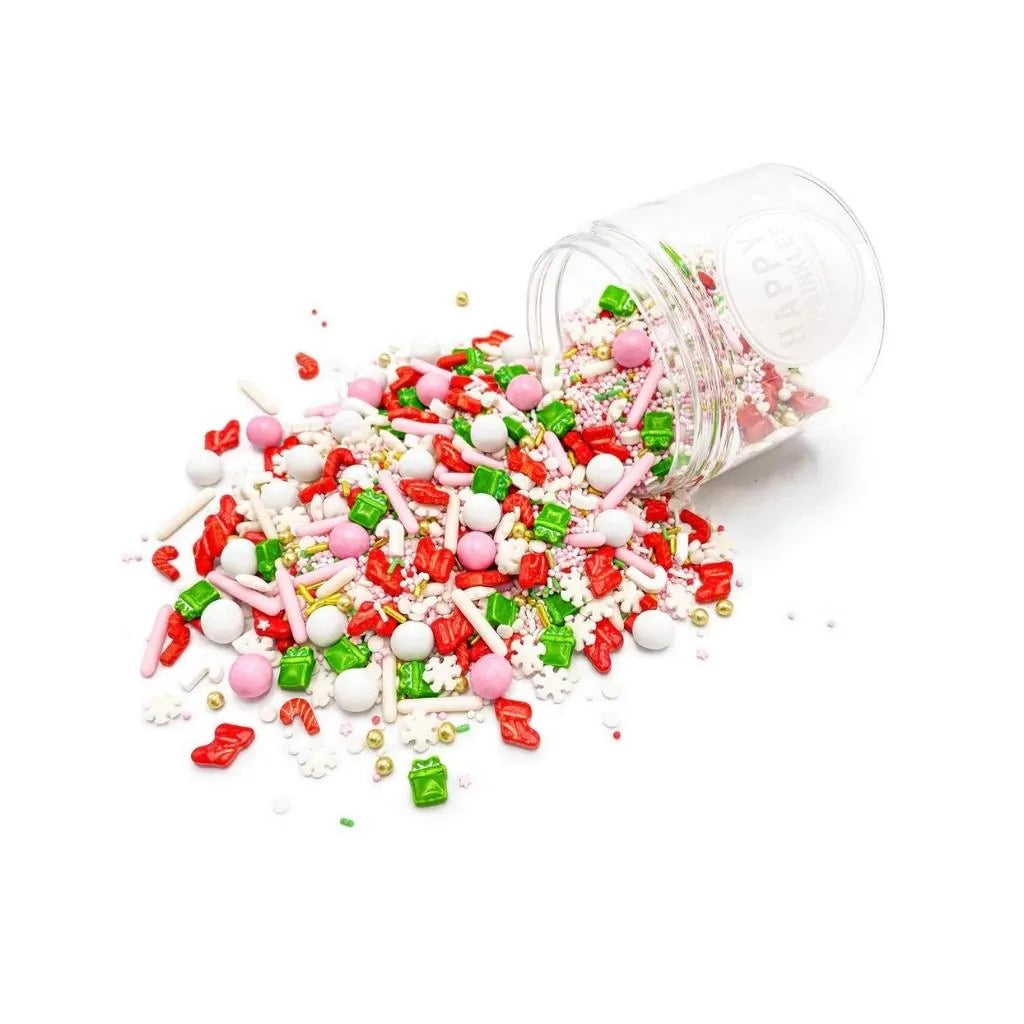 Happy Sprinkles Strøsselmiks -Christmas Morning- 90g – produktbilde
