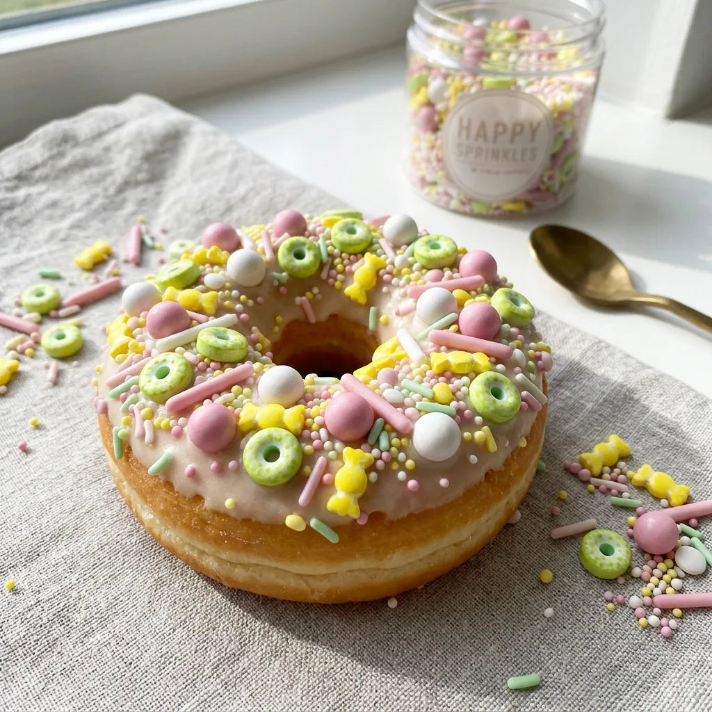 Happy Sprinkles Strøsselmiks -Donut Worry- 90g – livsstilsbilde