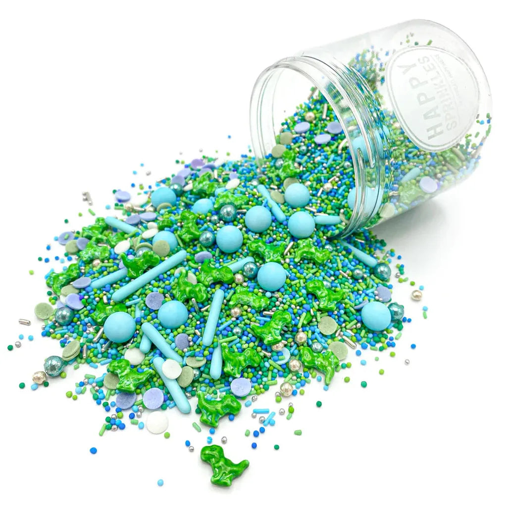 Happy Sprinkles Strøsselmiks -Jurassic Party- 90g – produktet i boks