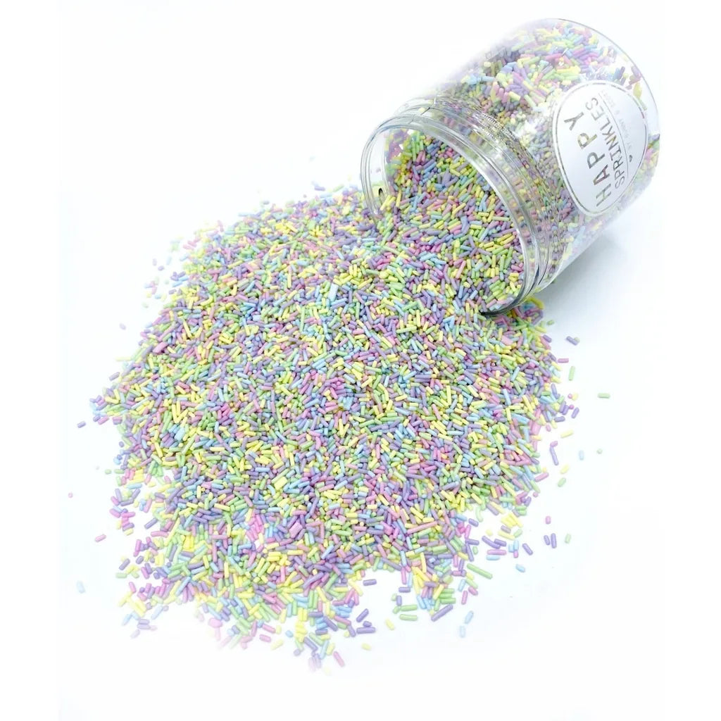 Happy Sprinkles Strøsselmiks - Pastel Strands 90g – produktbilde