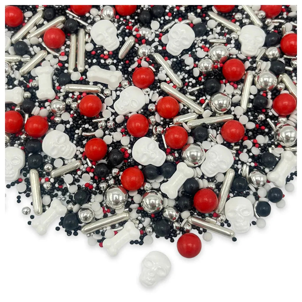 Happy Sprinkles Strøsselmiks -Pirates Pearls- 90g – nærbilde av strøsselblandingen