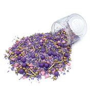 Happy Sprinkles Strøsselmiks - Purple Elegance, 90g – produktbilde
