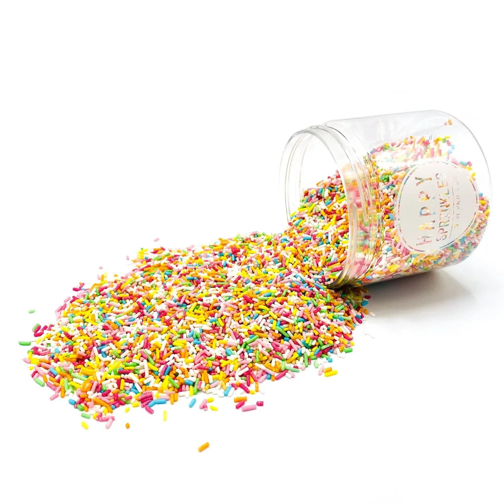 Happy Sprinkles Strøsselmiks - Rainbow Strands 90g – produktbilde