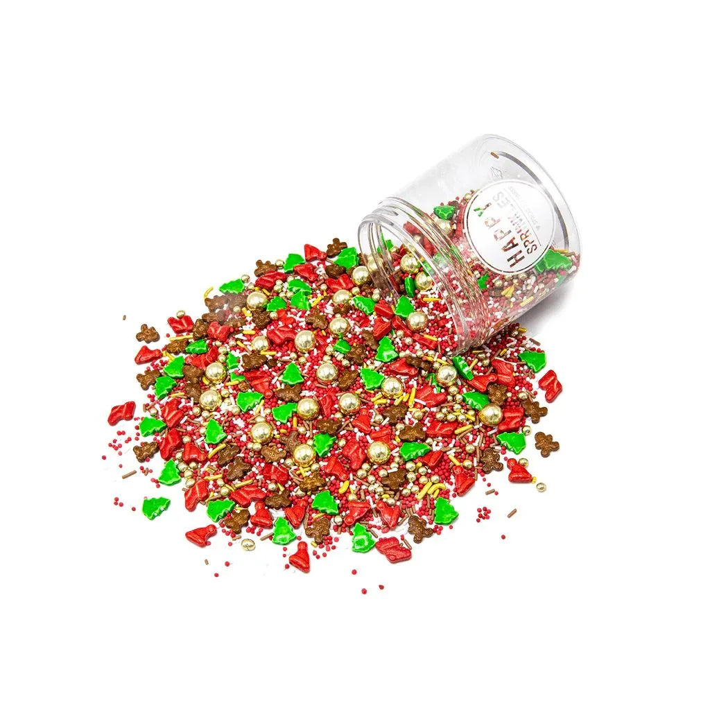 Happy Sprinkles Strøsselmiks -Santas Favourite- 90g – produktbilde