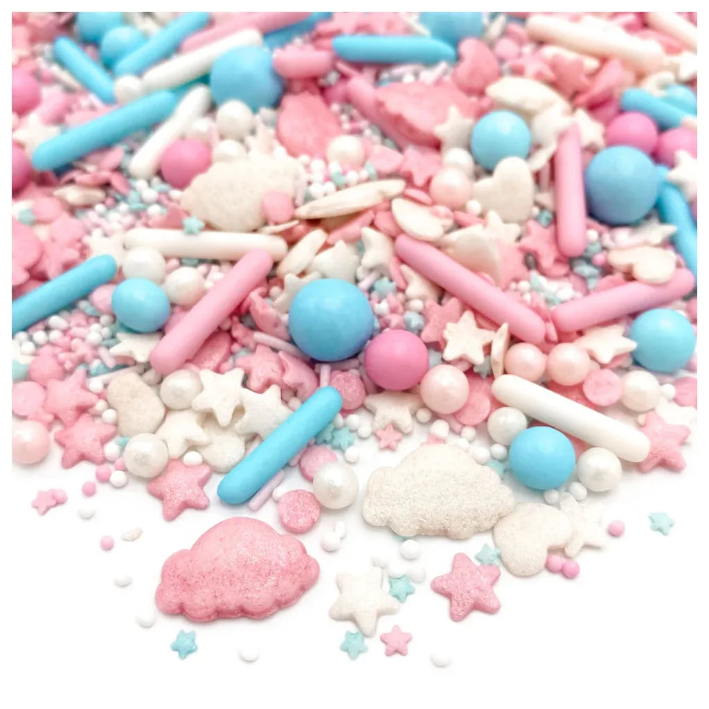 Happy Sprinkles Strøsselmiks -Sweet heaven- 90g – nærbilde av strøsselblandingen