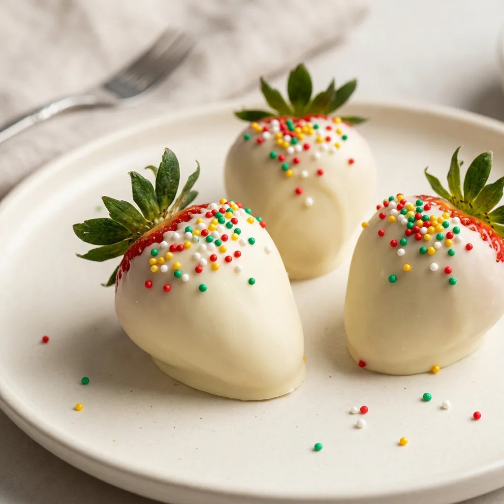 Happy Sprinkles Strøsselmiks -Sweet'n Christmas- 90g – pakning og strøssel