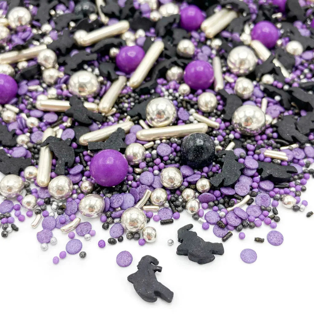 Happy Sprinkles Strøsselmiks -Witch Please- 90g – nærbilde av strøsselblandingen