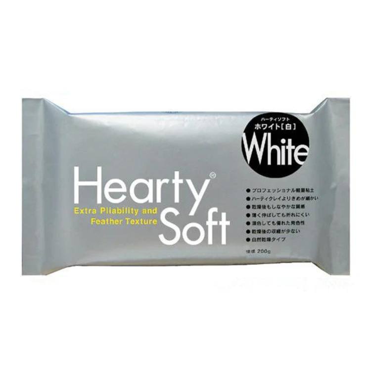 hearty hvit modellerinsleire
