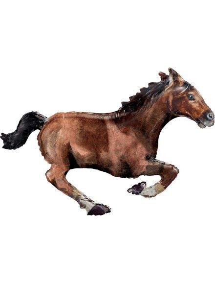 Folieballong ponny