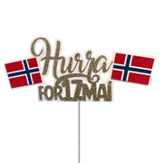 Kaketopp 17. mai - hurra for 17. mai