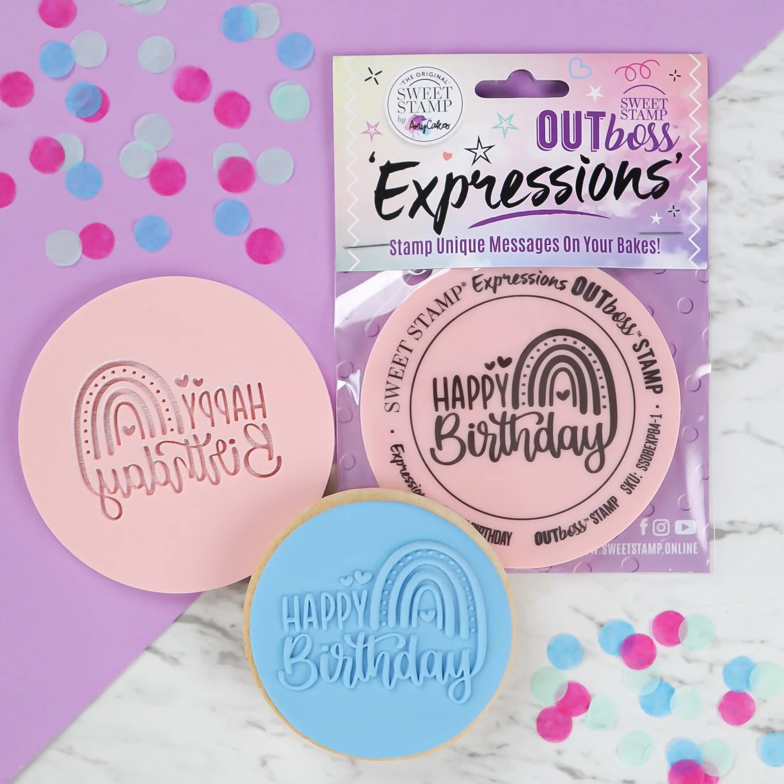 Sweet Stamp stempel happy birthday