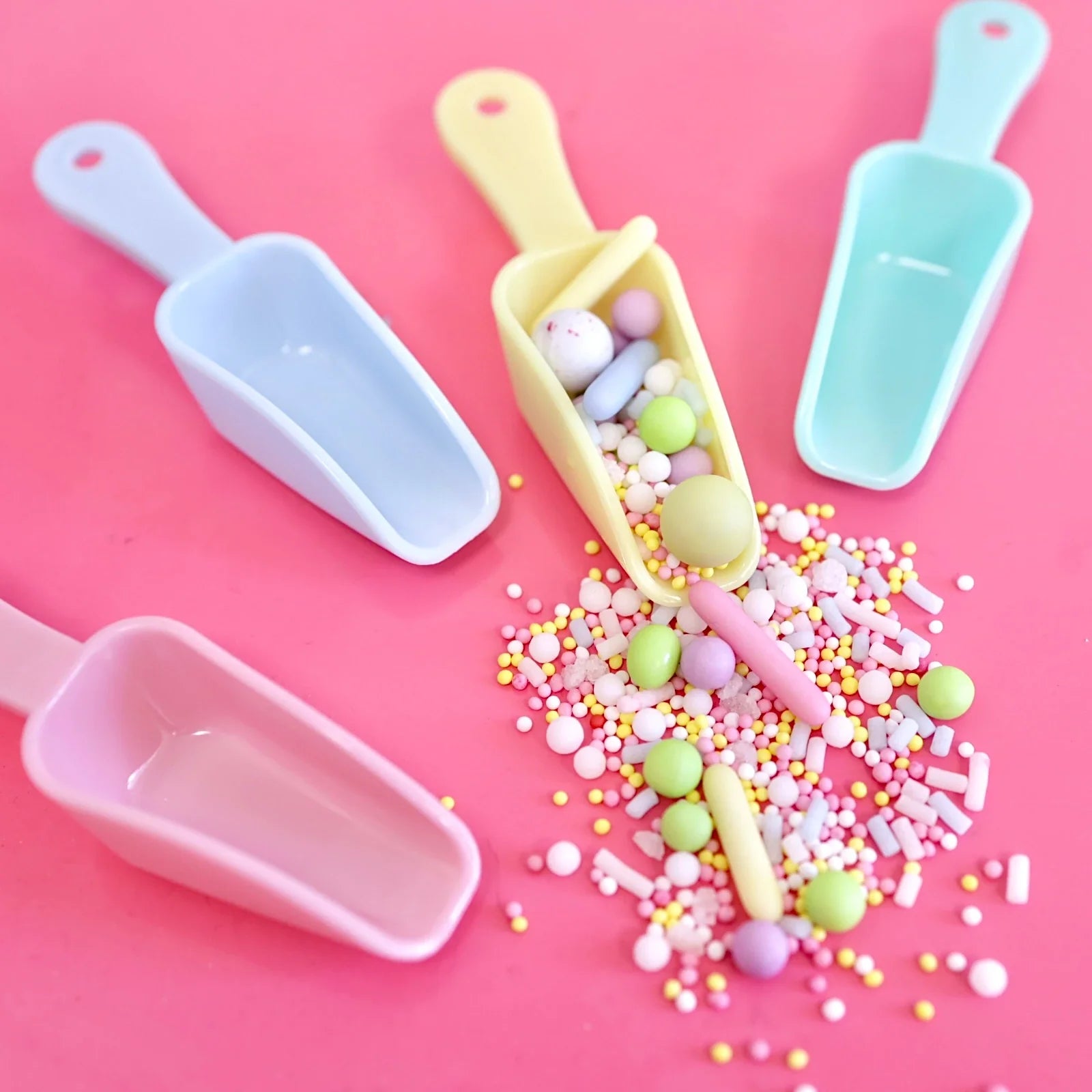 Sweet Stamp Mini Strøsselskje -Pastell- pk/4