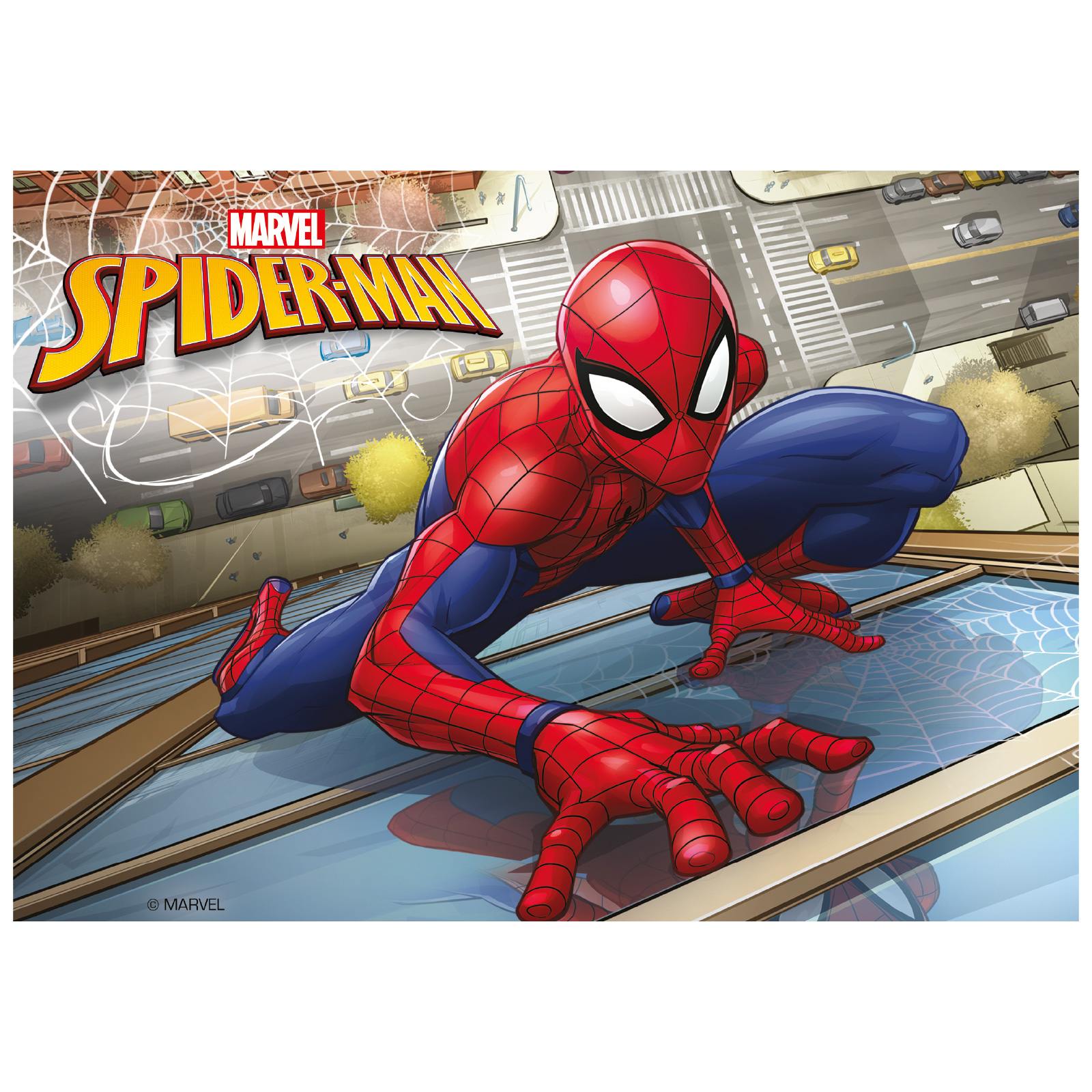 kakebilde wafer spider-man marvel
