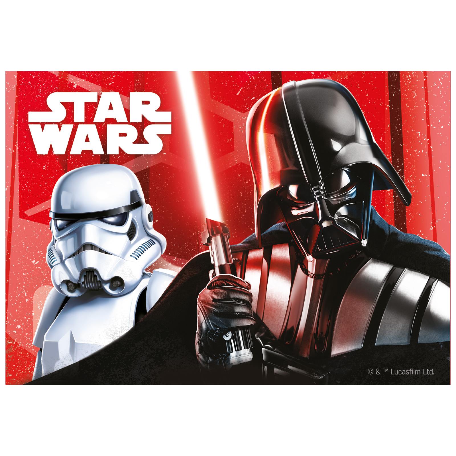kakebilde wafer star wars dark side