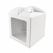 Kakeeske med håndtak og vindu 25 x 25 x 26 cm - Azucren