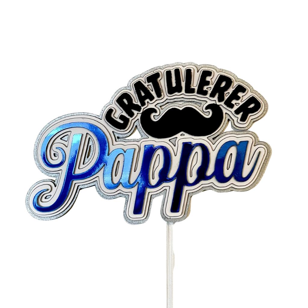 kaketopp farsdag gratulerer pappa