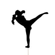 kaketopp jente karate kickboksing