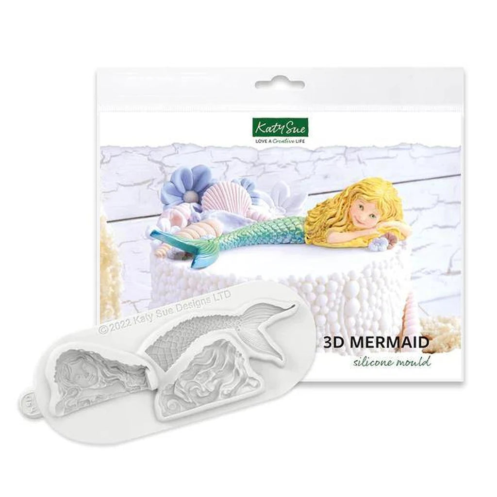Katy Sue Mould 3D Havfrue – produktvisning
