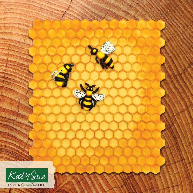 Katy Sue Mould Honeycomb og bier