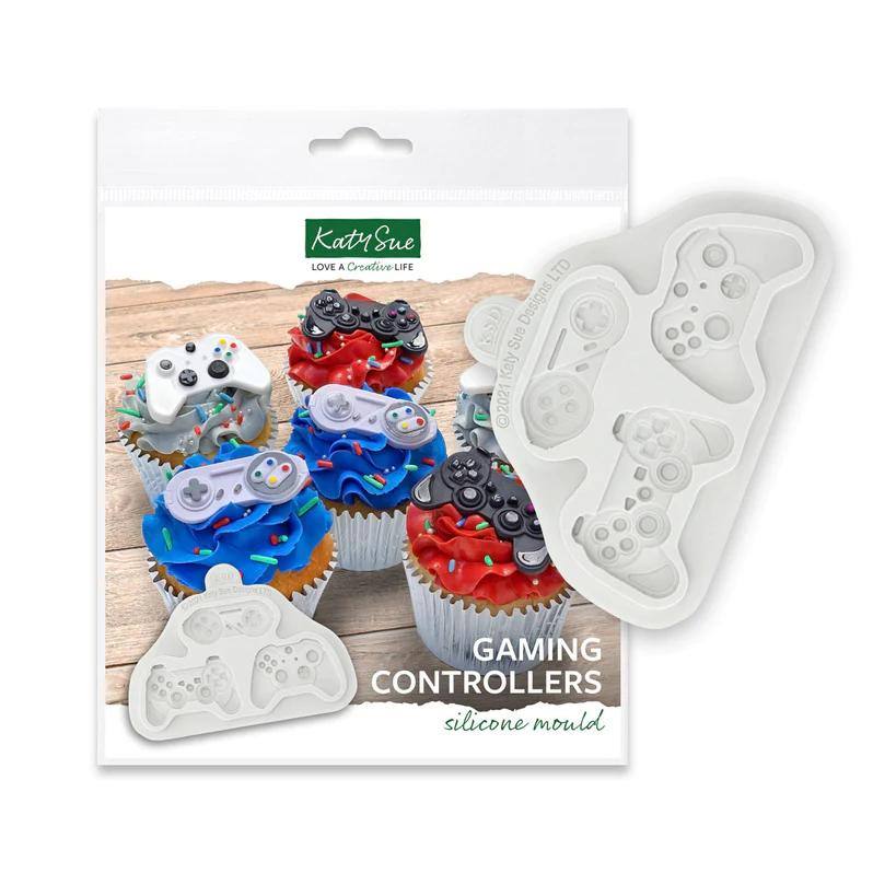 katy sue mould gaming kontroller playstation, xbox og nintendo