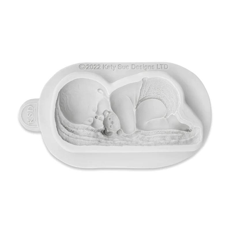 katy sue mould sovende baby