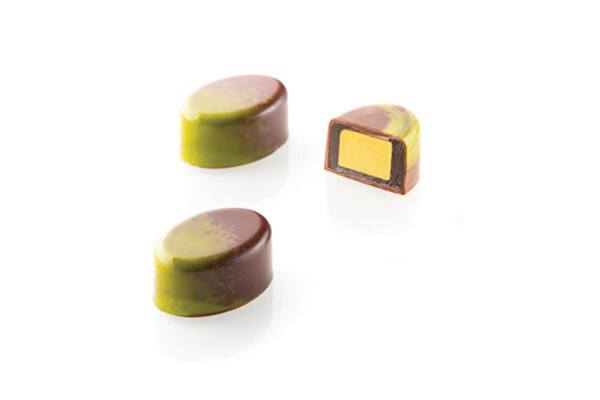 Silikomart Konfektkit -Oval- sett/2