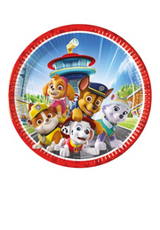 Papptallerken -Paw Patrol- 23cm, pk/8