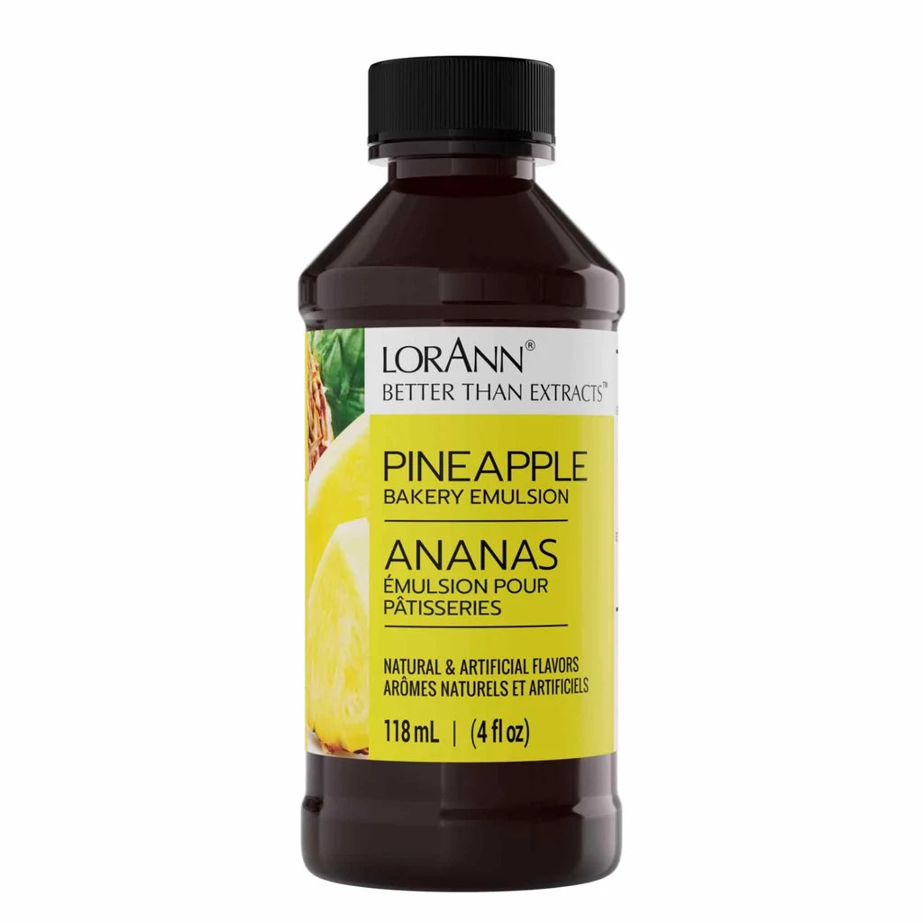 LorAnn Smakstilsetning Emulsjon -Ananas- 118ml (B.F. 01.09.2026)