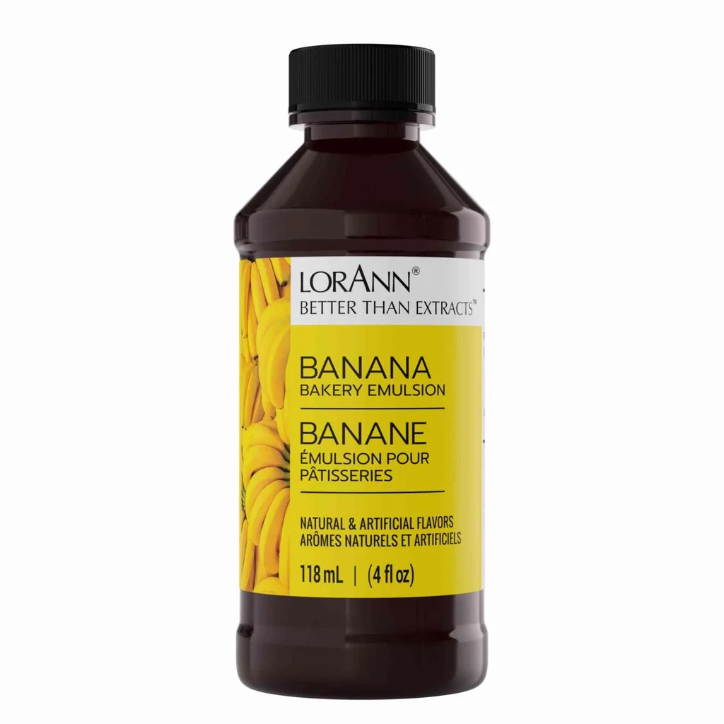 LorAnn Smakstilsetning Emulsjon -Banan- 118ml (B.F. 01.08.2026)