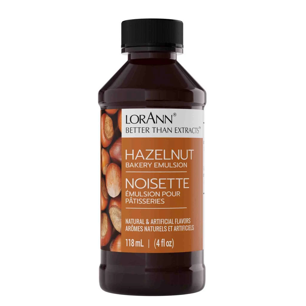 LorAnn smakstilsetning Emulsjon -Hasselnøtt- 118ml