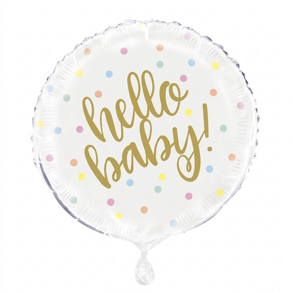Folieballong Hello Baby