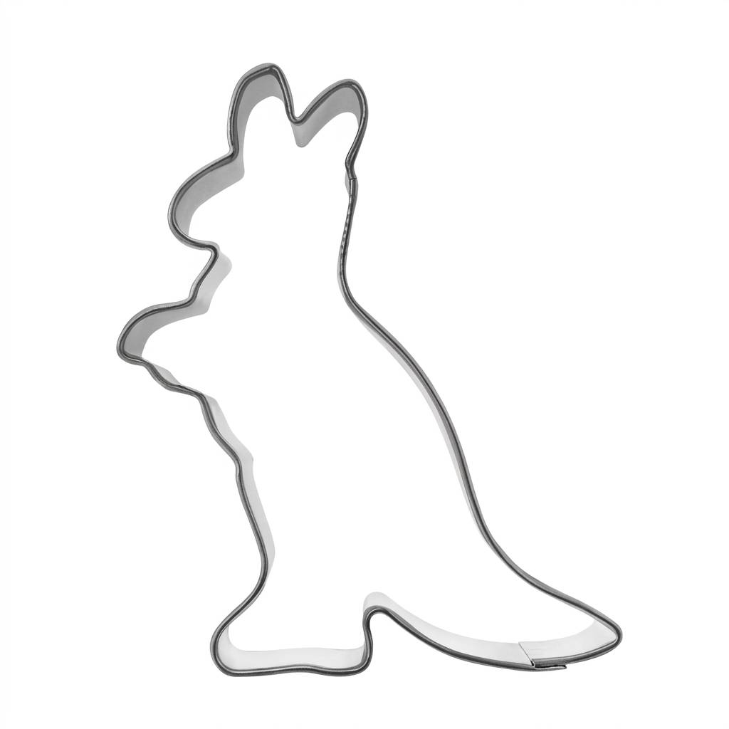 Pepperkakeform kenguru - 9 cm