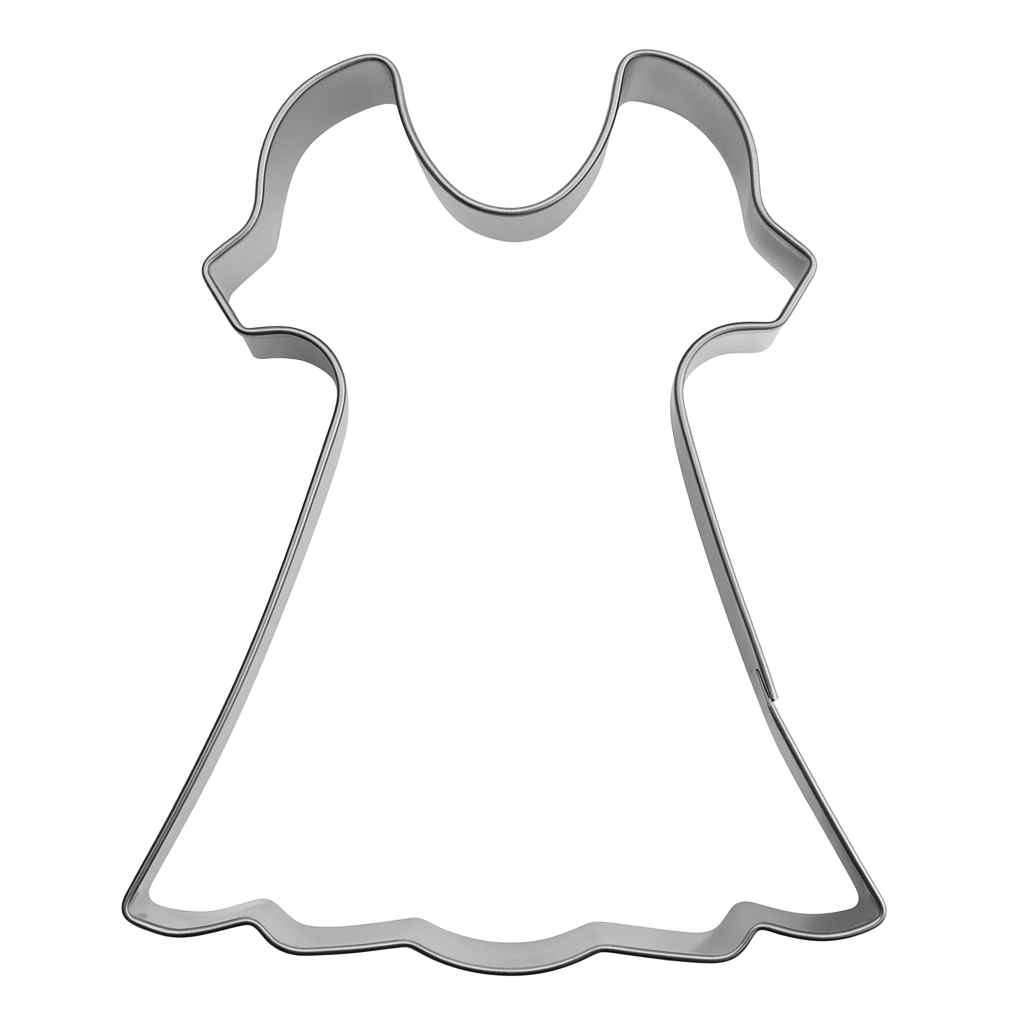 Pepperkakeform kjole - 10 cm