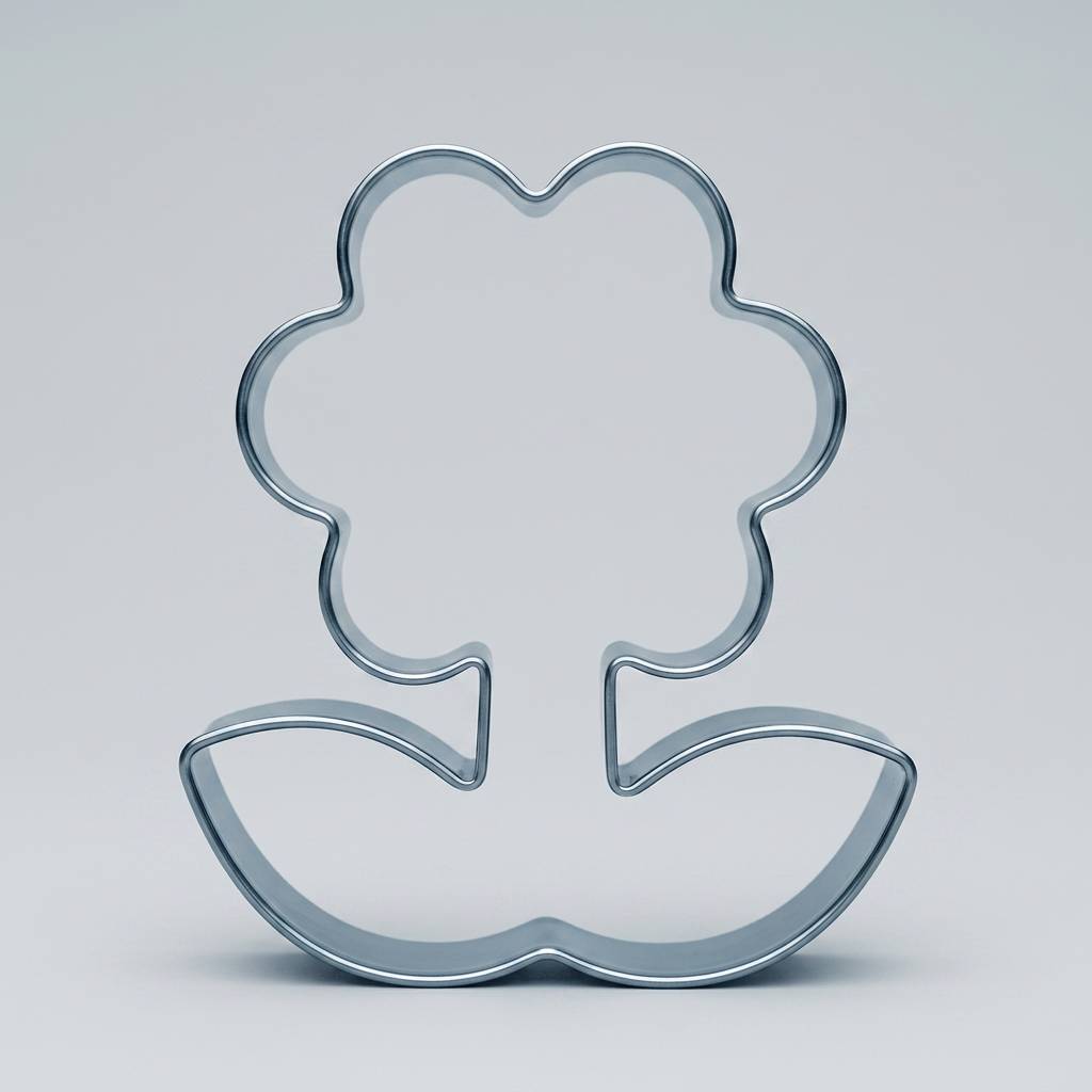 Pepperkakeform Blomst 5cm