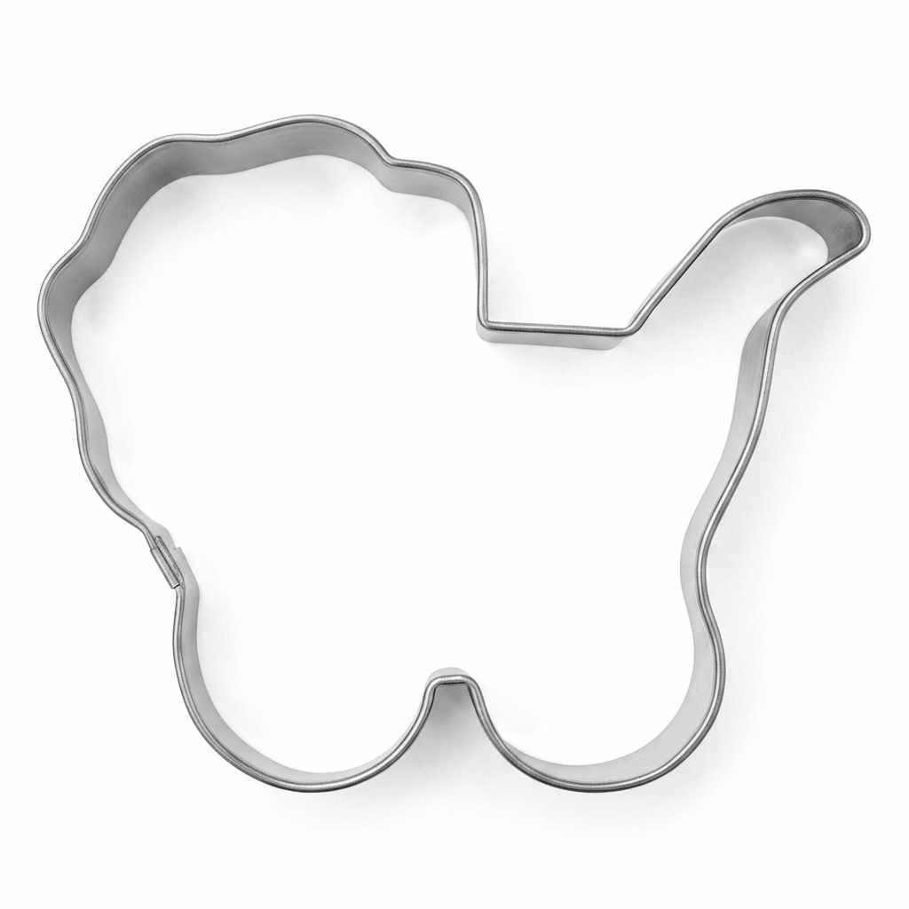Pepperkakeform barnevogn - 7 cm