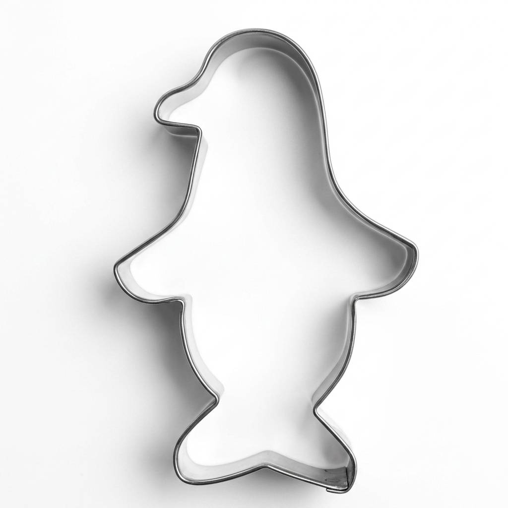 Pepperkakeform pingvin - 8 cm