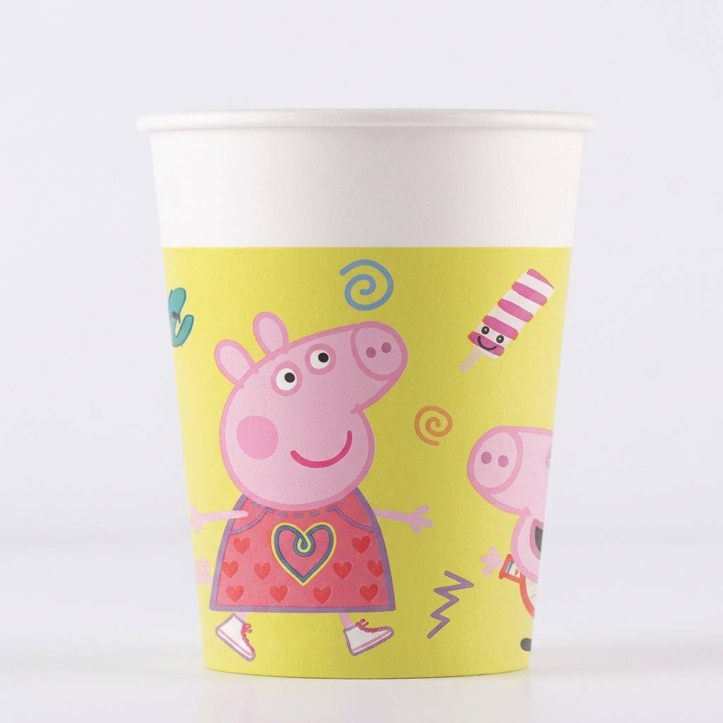 Peppa Gris pappkopp, pk/8