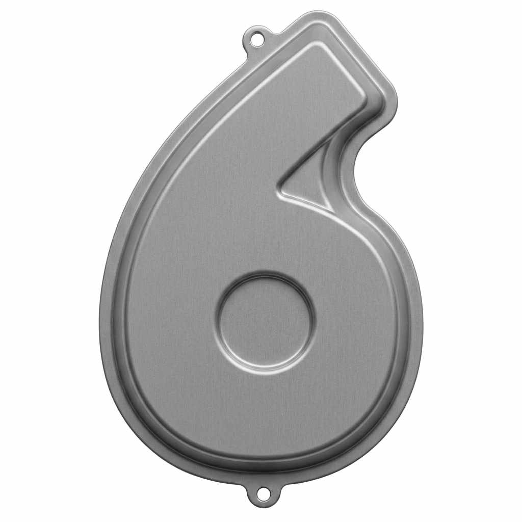 Kakeform Aluminium Tall 6