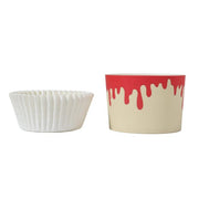 muffinsformer cups halloween dripping blood