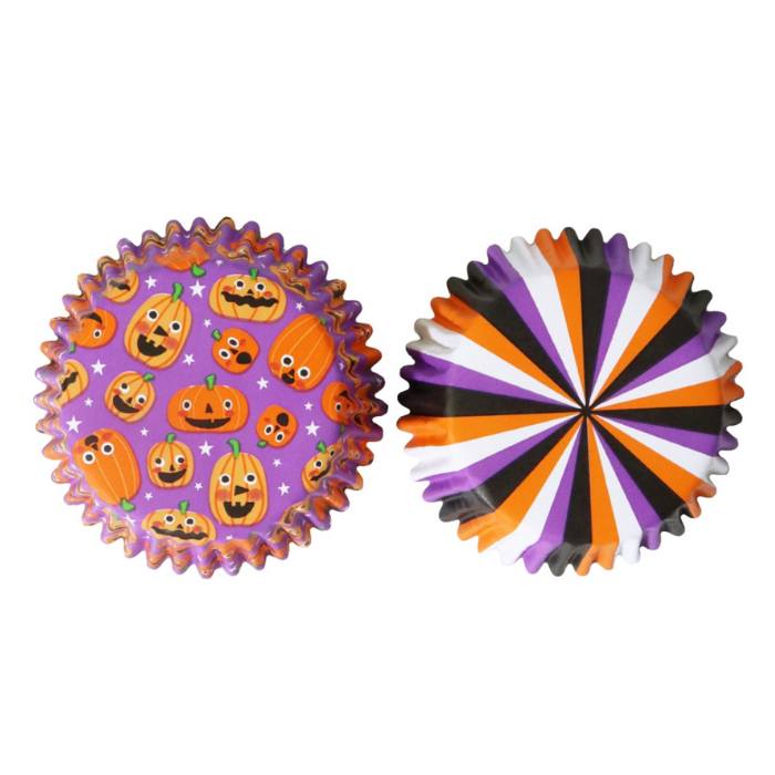 muffinsformer folie halloween pumpkin party