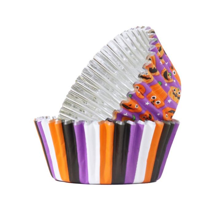 muffinsformer folie halloween pumpkin party
