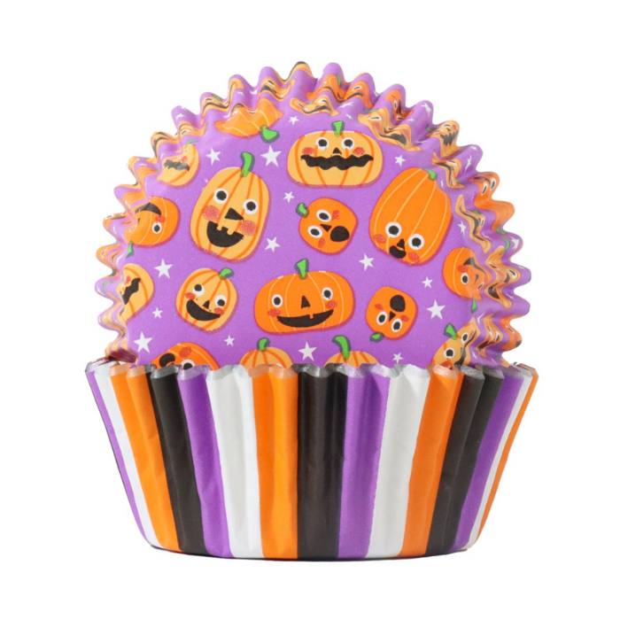 muffinsformer folie halloween pumpkin party