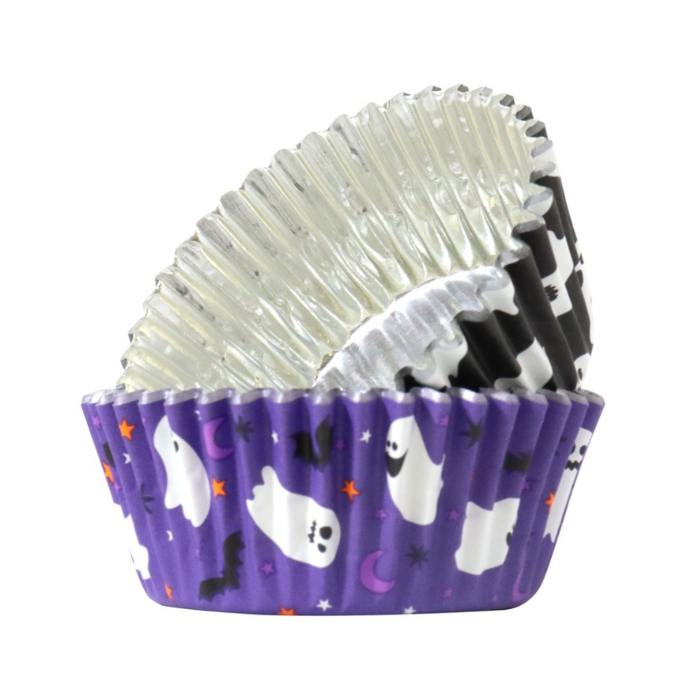muffinsformer folie halloween spooky ghosts