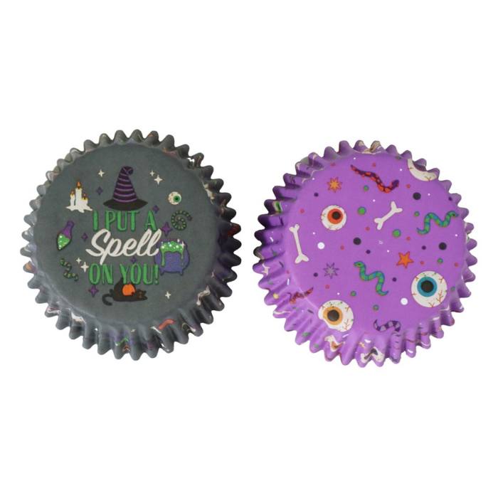 muffinsformer folie halloween wicked witch