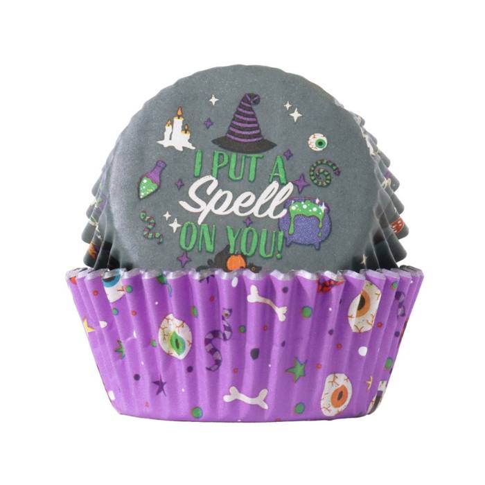 muffinsformer folie halloween wicked witch