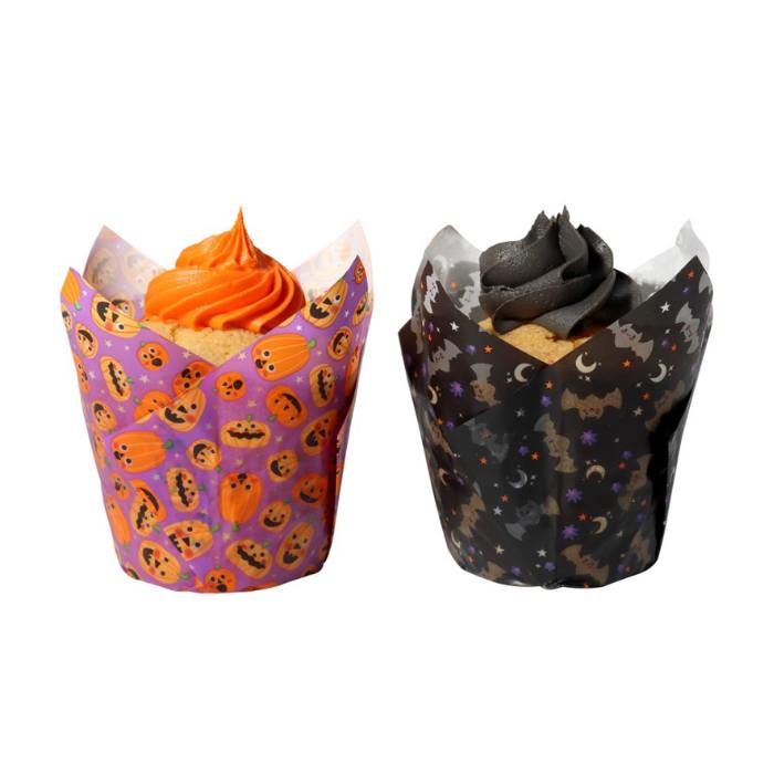 muffinsformer tulip halloween pumpkin party