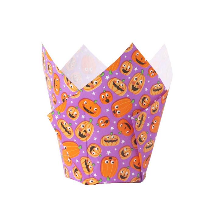 muffinsformer tulip halloween pumpkin party