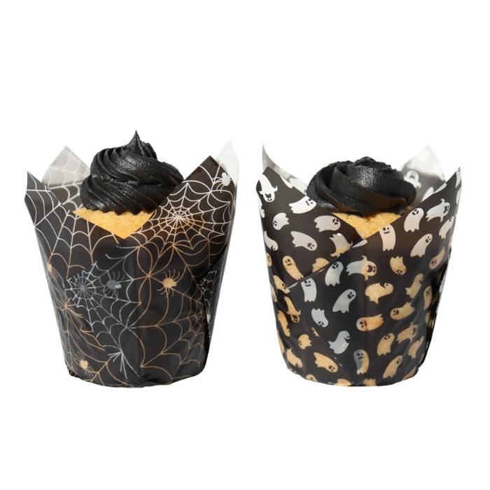 PME Muffinsformer Tulipan -Spooky Night- pk/24