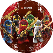 ninjago lego papptallerken