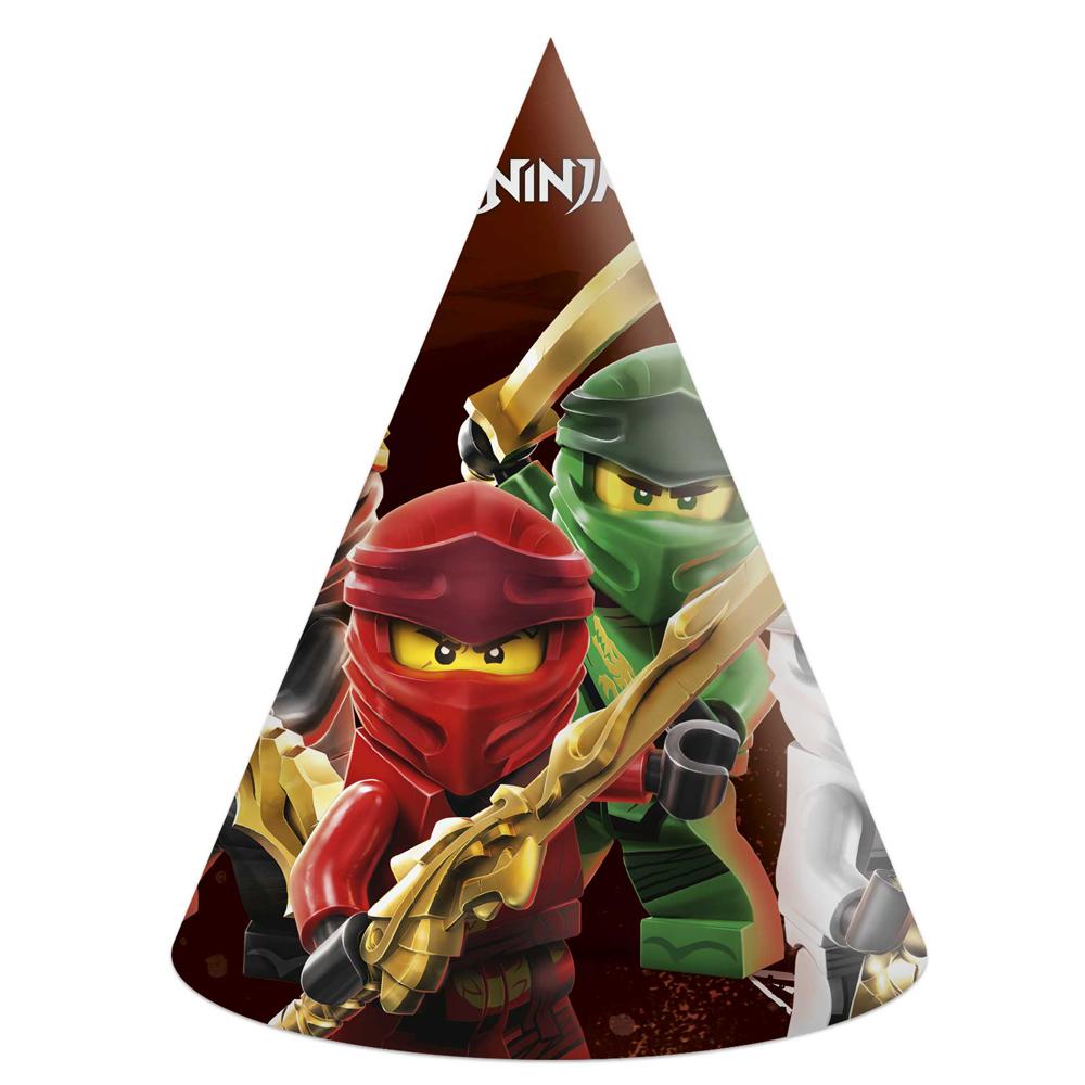 ninjago lego partyhatt